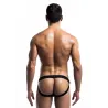 MOB Eroticwear Jockstrap Fetish Swim Noir